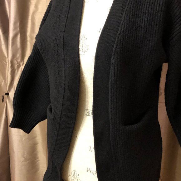 Wilfred Free Unwind Waist Heavy Cardigan Open-front: Size S - Picture 6 of 13